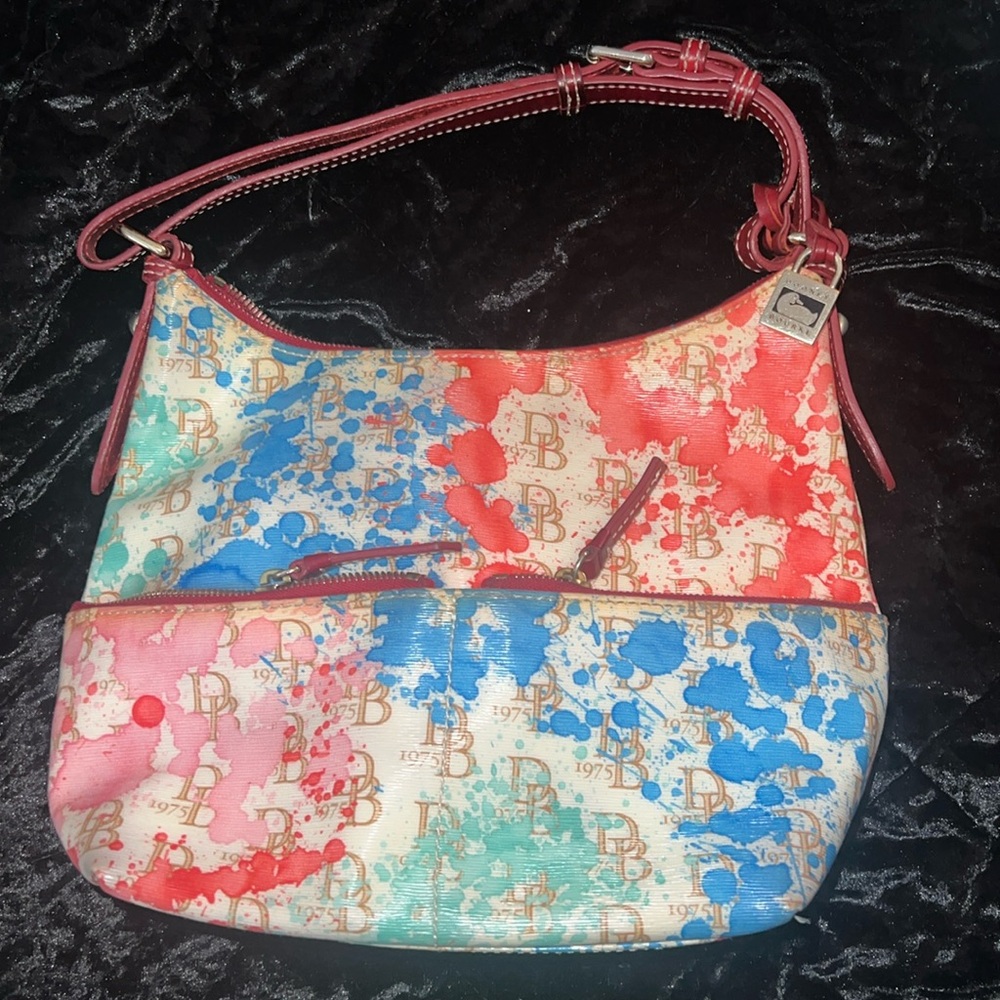 Dooney & Burke Splash water color handbag